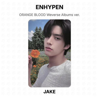 ENHYPEN ORANGE BLOOD Weverse Albums ver. Official Photocard