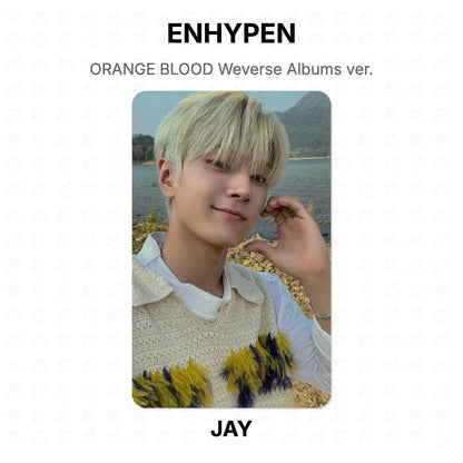 ENHYPEN ORANGE BLOOD Weverse Albums ver. Official Photocard