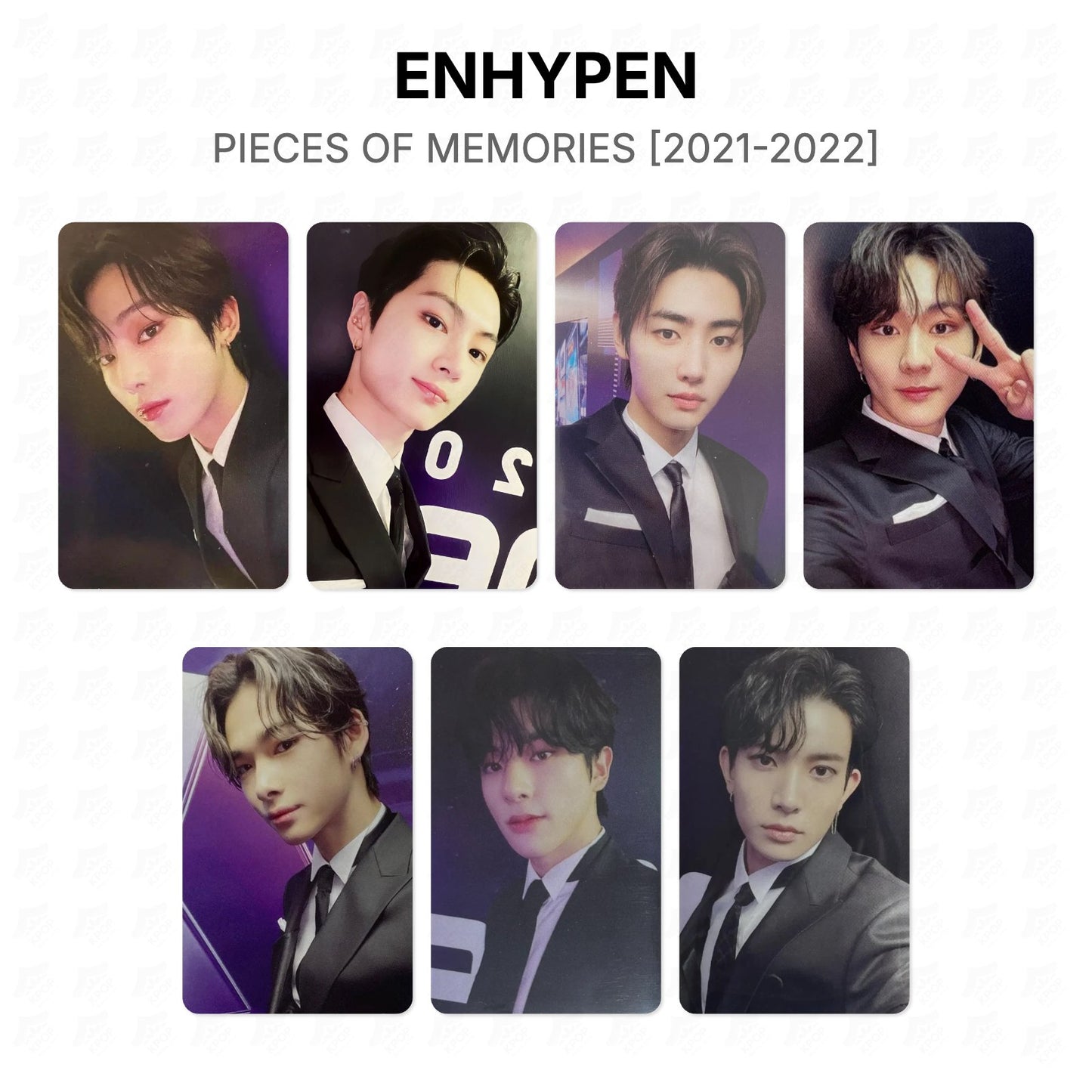 ENHYPEN PIECES OF MEMORIES [2021-2022] Official Photocard