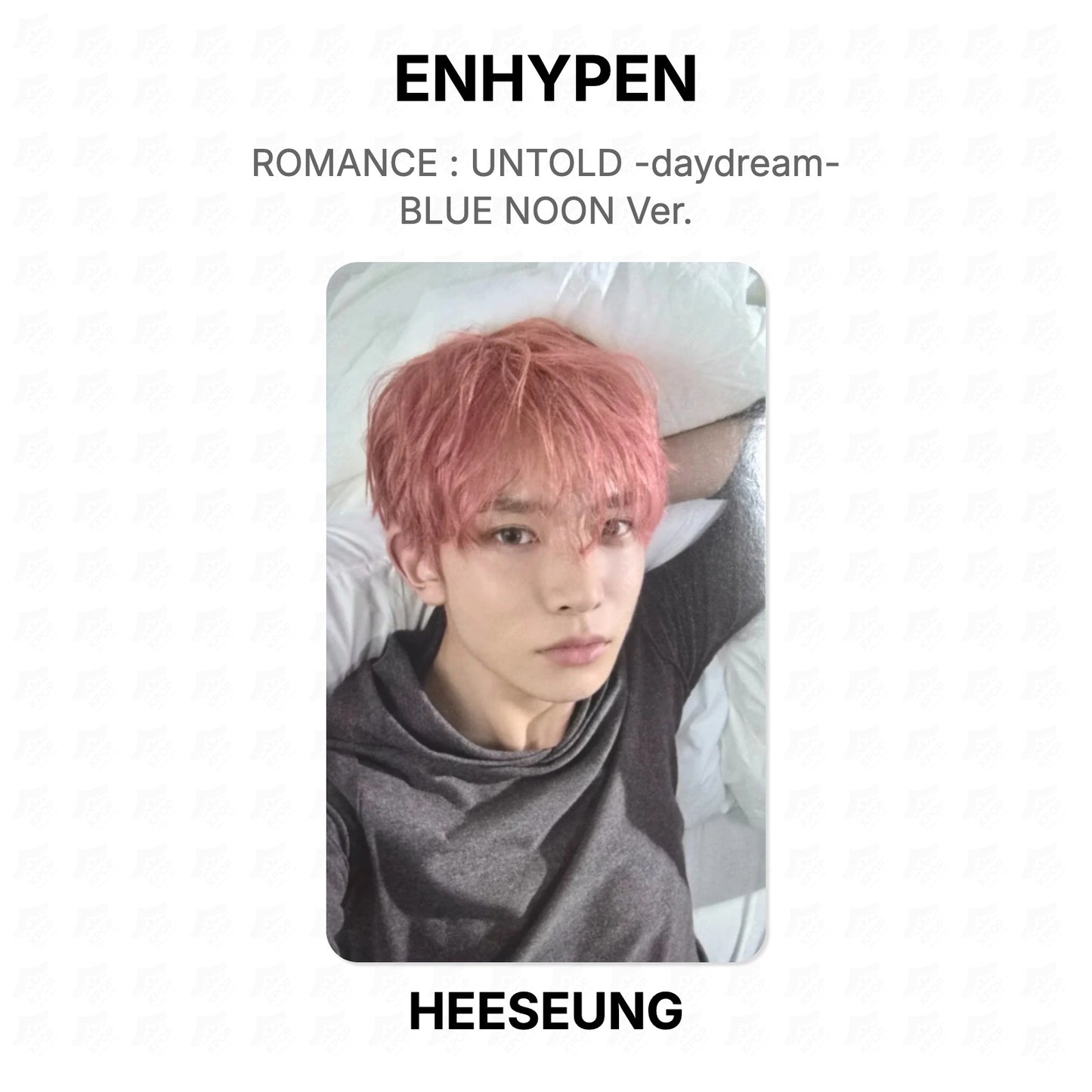 ENHYPEN ROMANCE : UNTOLD -daydream- BLUE NOON Ver. Official Photocard