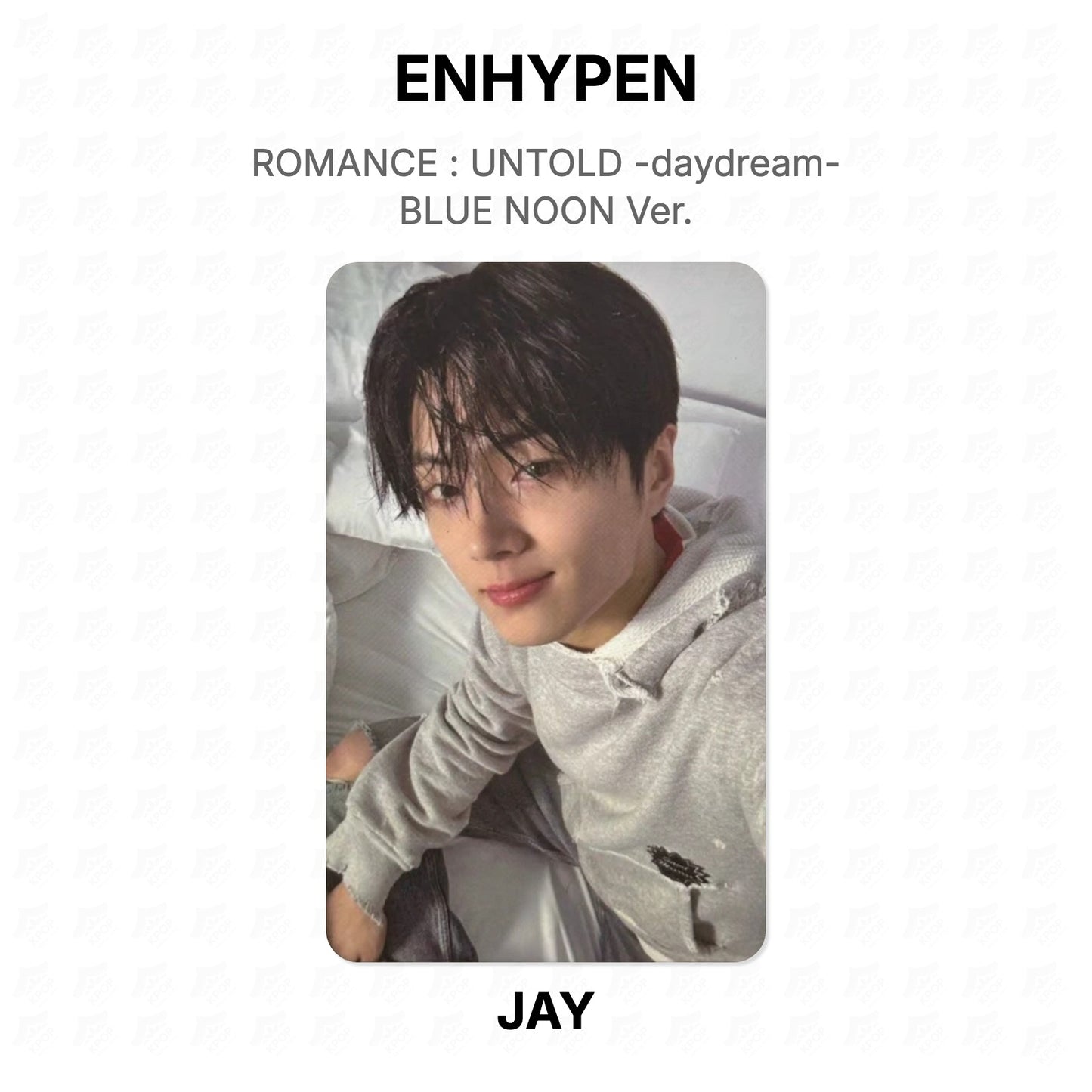 ENHYPEN ROMANCE : UNTOLD -daydream- BLUE NOON Ver. Official Photocard