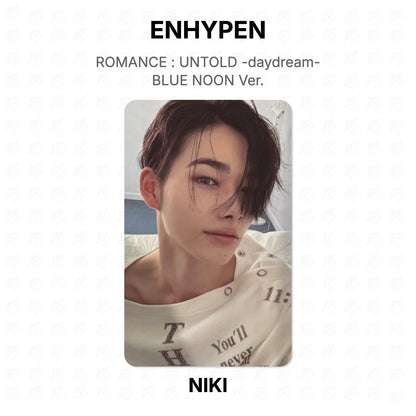 ENHYPEN ROMANCE : UNTOLD -daydream- BLUE NOON Ver. Official Photocard