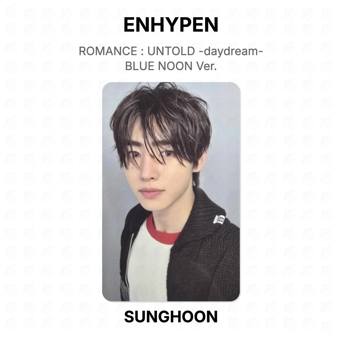 ENHYPEN ROMANCE : UNTOLD -daydream- BLUE NOON Ver. Official Photocard