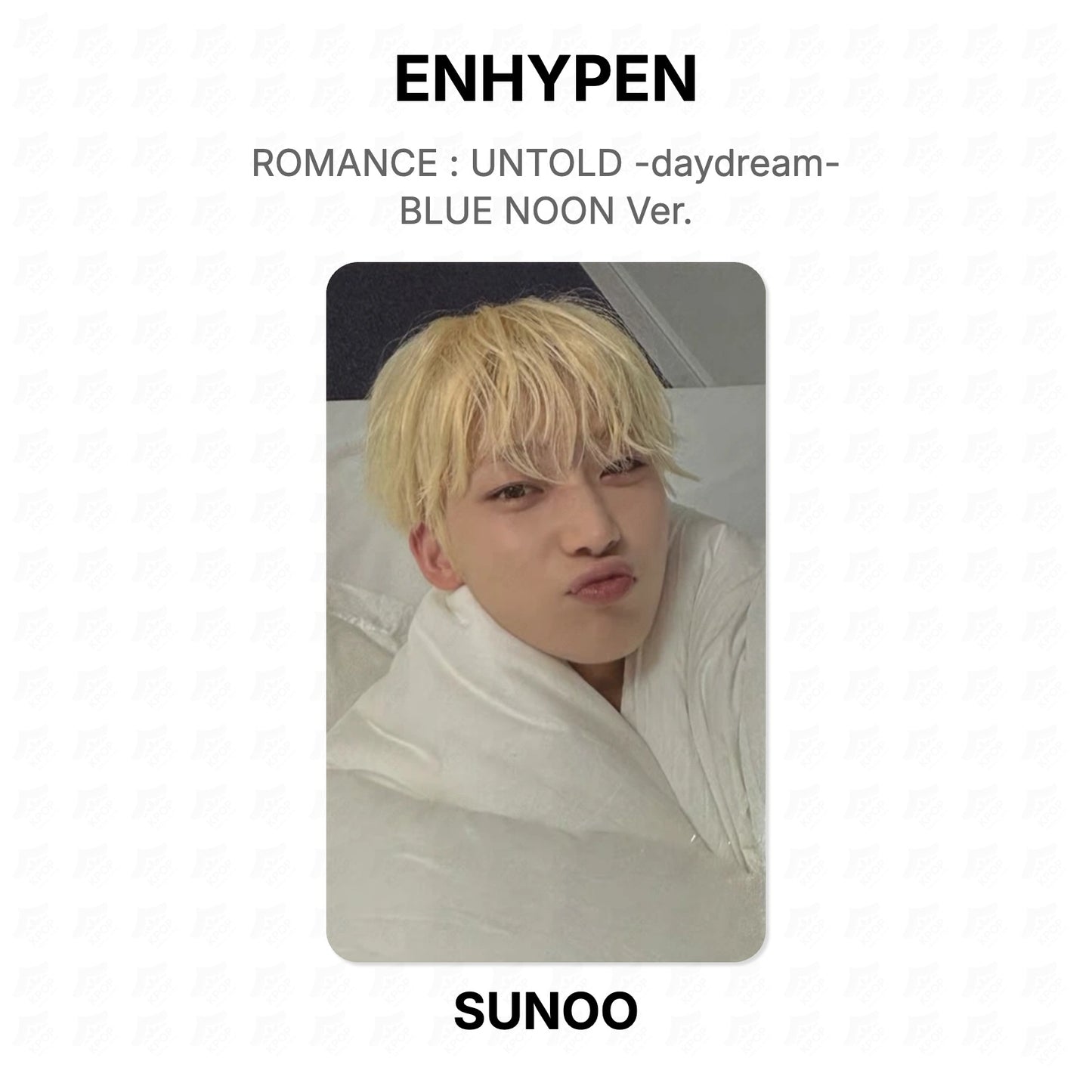 ENHYPEN ROMANCE : UNTOLD -daydream- BLUE NOON Ver. Official Photocard