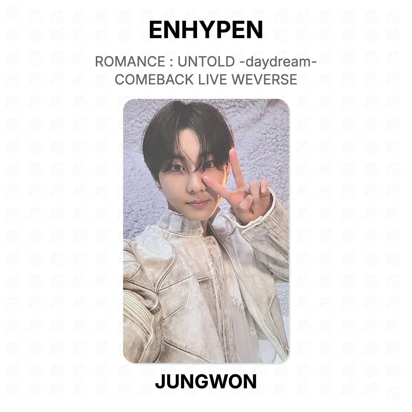 ENHYPEN ROMANCE : UNTOLD -daydream- COMEBACK LIVE WEVERSE Official Photocard