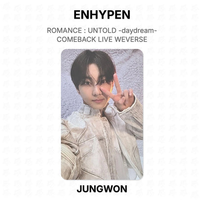 ENHYPEN ROMANCE : UNTOLD -daydream- COMEBACK LIVE WEVERSE Official Photocard