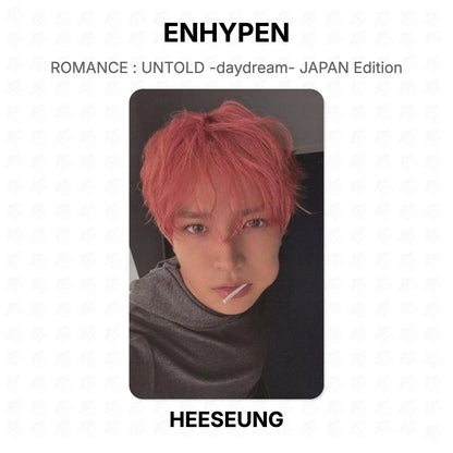 ENHYPEN ROMANCE : UNTOLD -daydream- JAPAN Edition Official Photocard