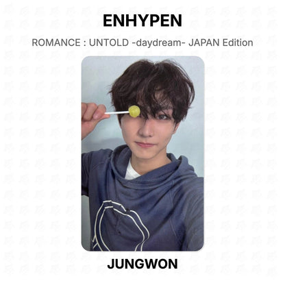 ENHYPEN ROMANCE : UNTOLD -daydream- JAPAN Edition Official Photocard