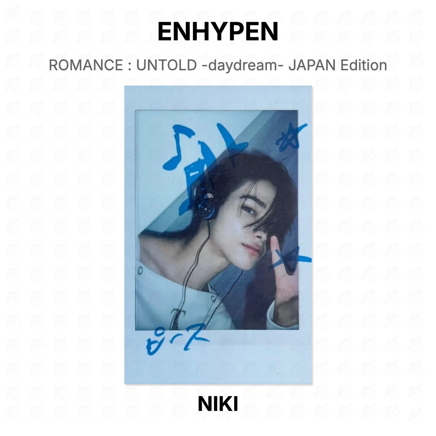 ENHYPEN ROMANCE : UNTOLD -daydream- JAPAN Edition Official Photocard