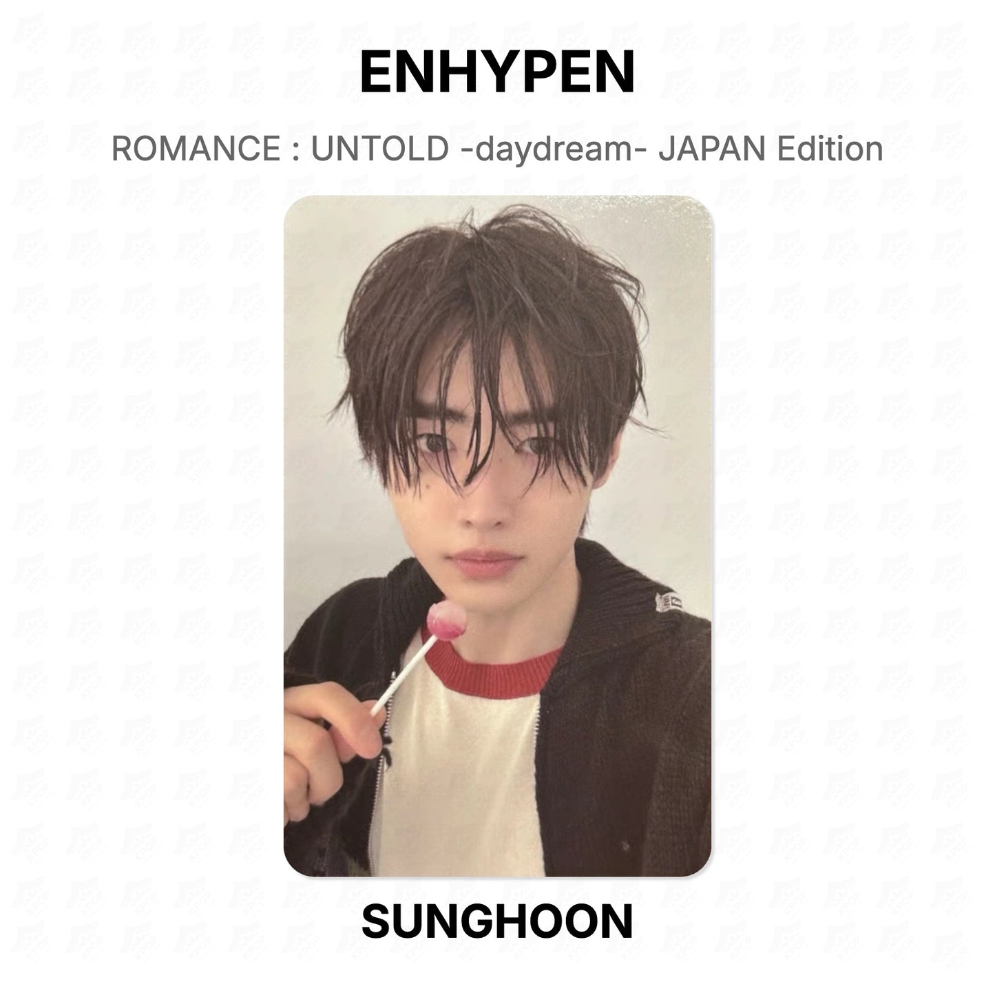 ENHYPEN ROMANCE : UNTOLD -daydream- JAPAN Edition Official Photocard