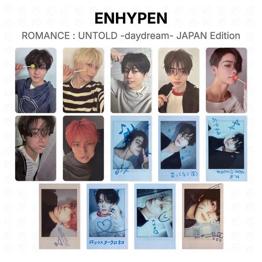 ENHYPEN ROMANCE : UNTOLD -daydream- JAPAN Edition Official Photocard
