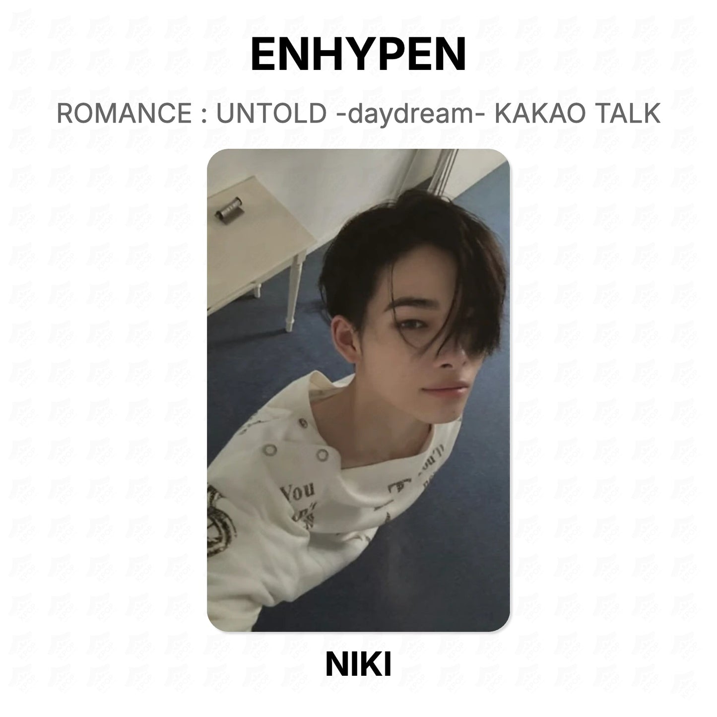 ENHYPEN ROMANCE : UNTOLD -daydream- KAKAO TALK Official Photocard