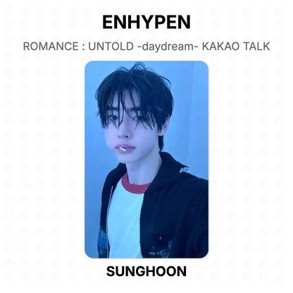 ENHYPEN ROMANCE : UNTOLD -daydream- KAKAO TALK Official Photocard
