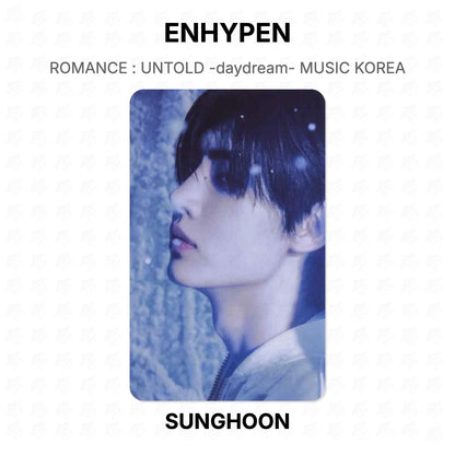 ENHYPEN ROMANCE : UNTOLD -daydream- MUSIC KOREA Official Photocard