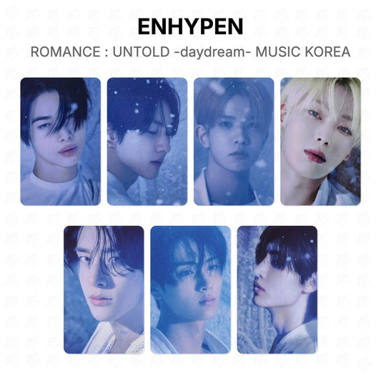 ENHYPEN ROMANCE : UNTOLD -daydream- MUSIC KOREA Official Photocard