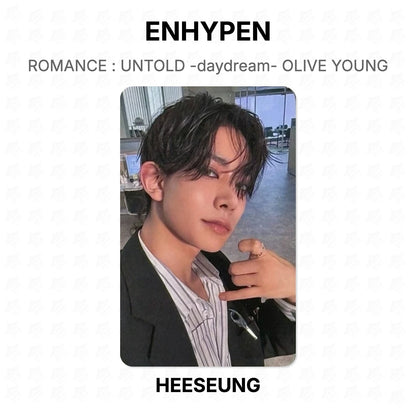ENHYPEN ROMANCE : UNTOLD -daydream- OLIVE YOUNG Official Photocard