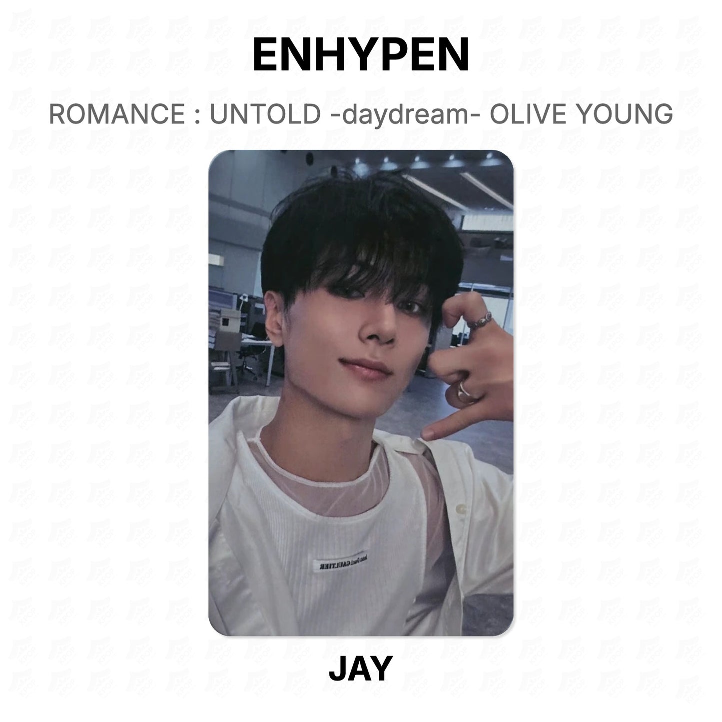 ENHYPEN ROMANCE : UNTOLD -daydream- OLIVE YOUNG Official Photocard