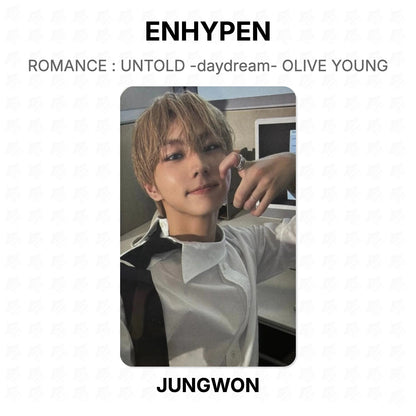 ENHYPEN ROMANCE : UNTOLD -daydream- OLIVE YOUNG Official Photocard