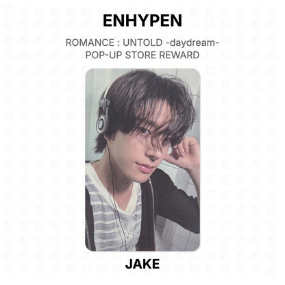 ENHYPEN ROMANCE : UNTOLD -daydream- POP-UP STORE REWARD Official Photocard
