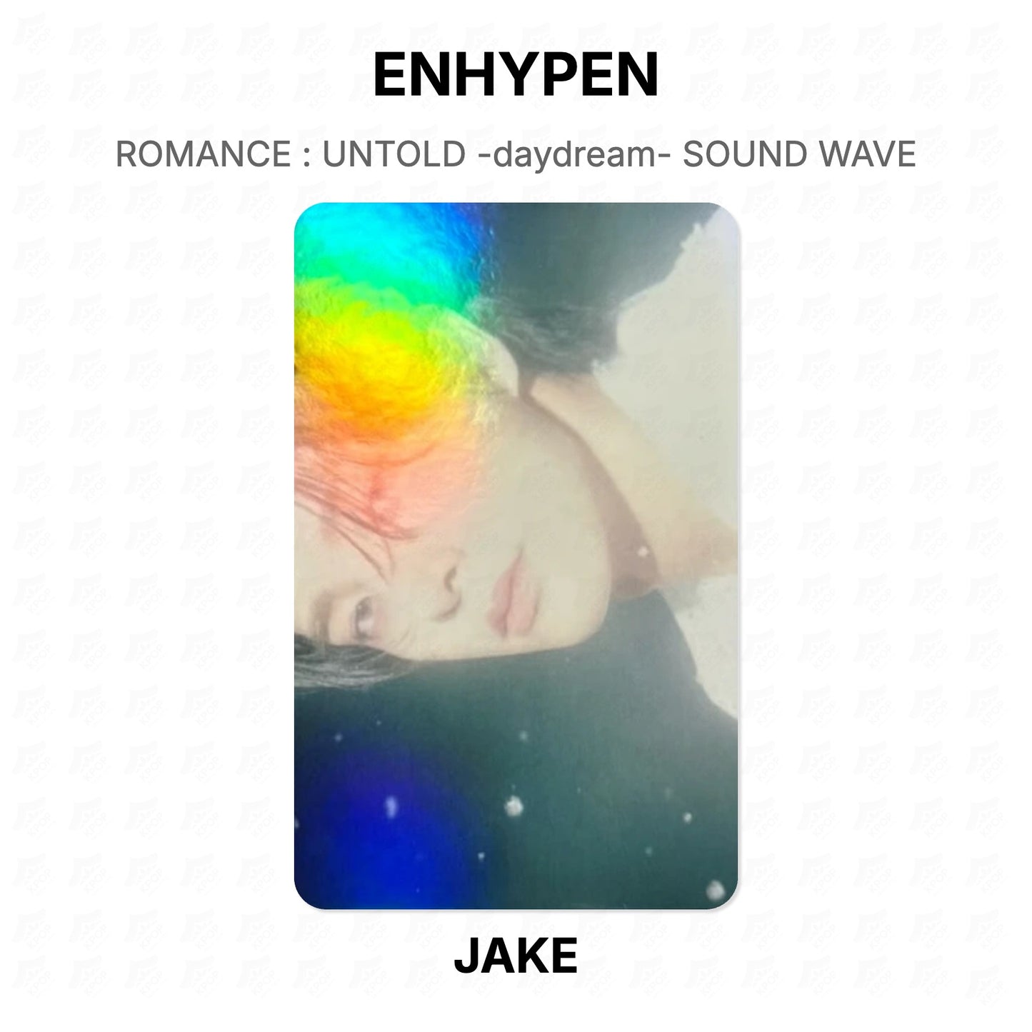 ENHYPEN ROMANCE : UNTOLD -daydream- SOUND WAVE Official Photocard