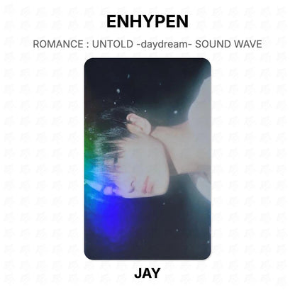 ENHYPEN ROMANCE : UNTOLD -daydream- SOUND WAVE Official Photocard