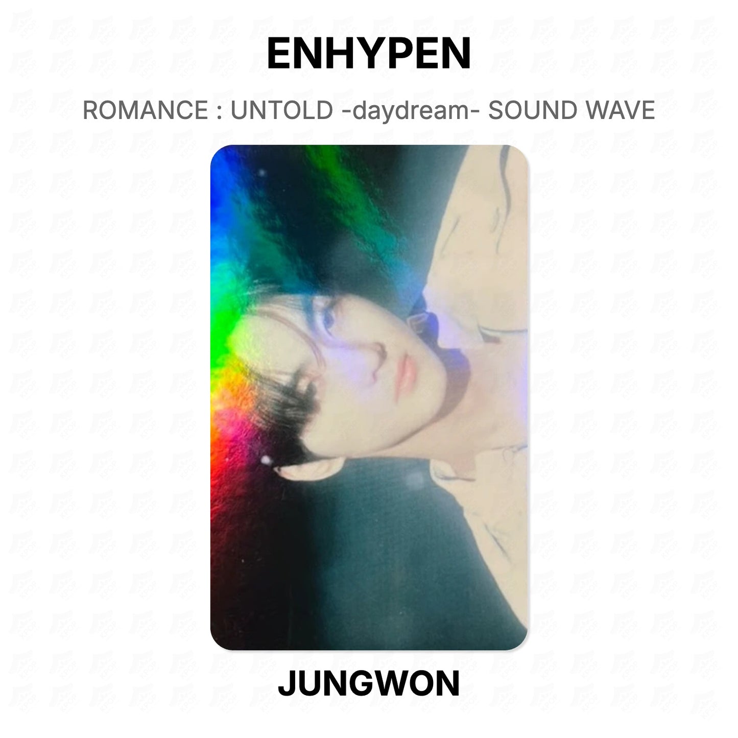 ENHYPEN ROMANCE : UNTOLD -daydream- SOUND WAVE Official Photocard