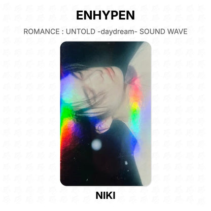 ENHYPEN ROMANCE : UNTOLD -daydream- SOUND WAVE Official Photocard