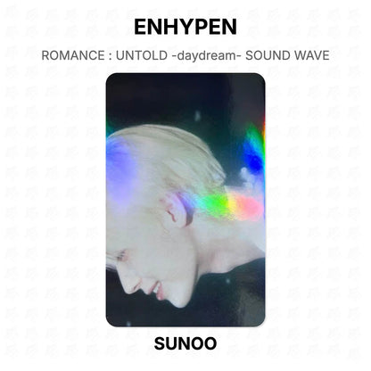 ENHYPEN ROMANCE : UNTOLD -daydream- SOUND WAVE Official Photocard