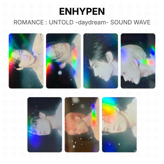 ENHYPEN ROMANCE : UNTOLD -daydream- SOUND WAVE Official Photocard