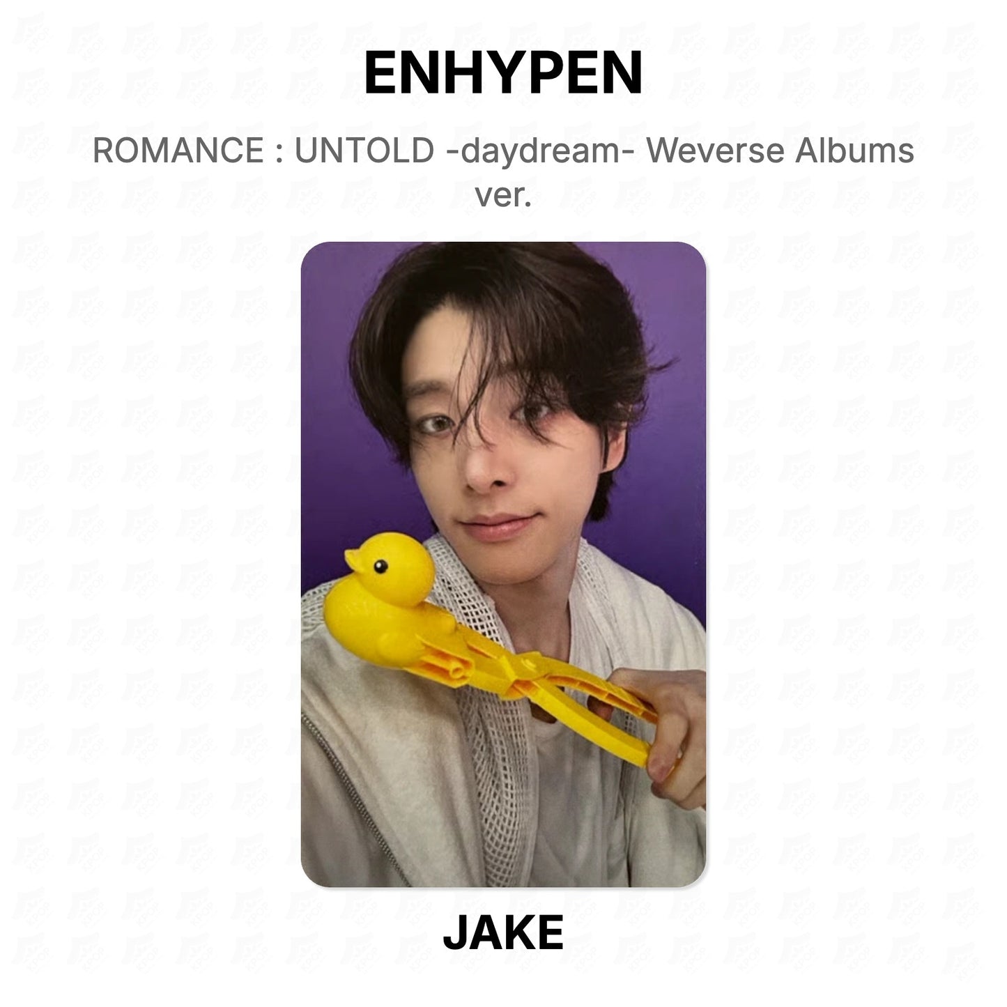 ENHYPEN ROMANCE : UNTOLD -daydream- Weverse Albums ver. Official Photocard