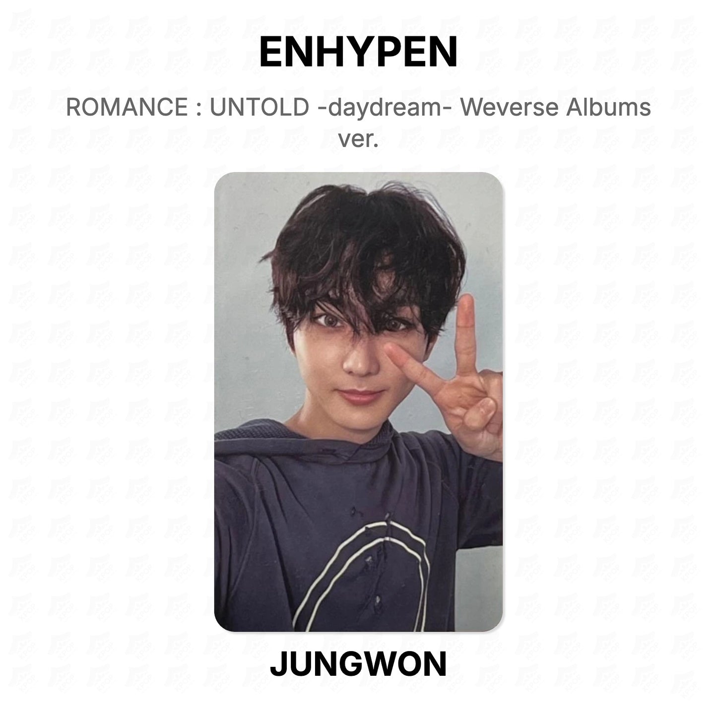 ENHYPEN ROMANCE : UNTOLD -daydream- Weverse Albums ver. Official Photocard