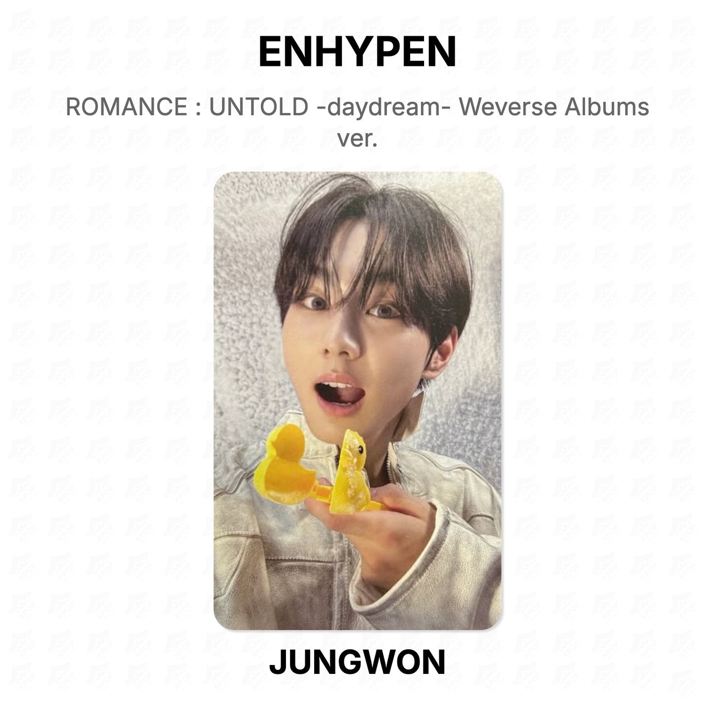 ENHYPEN ROMANCE : UNTOLD -daydream- Weverse Albums ver. Official Photocard