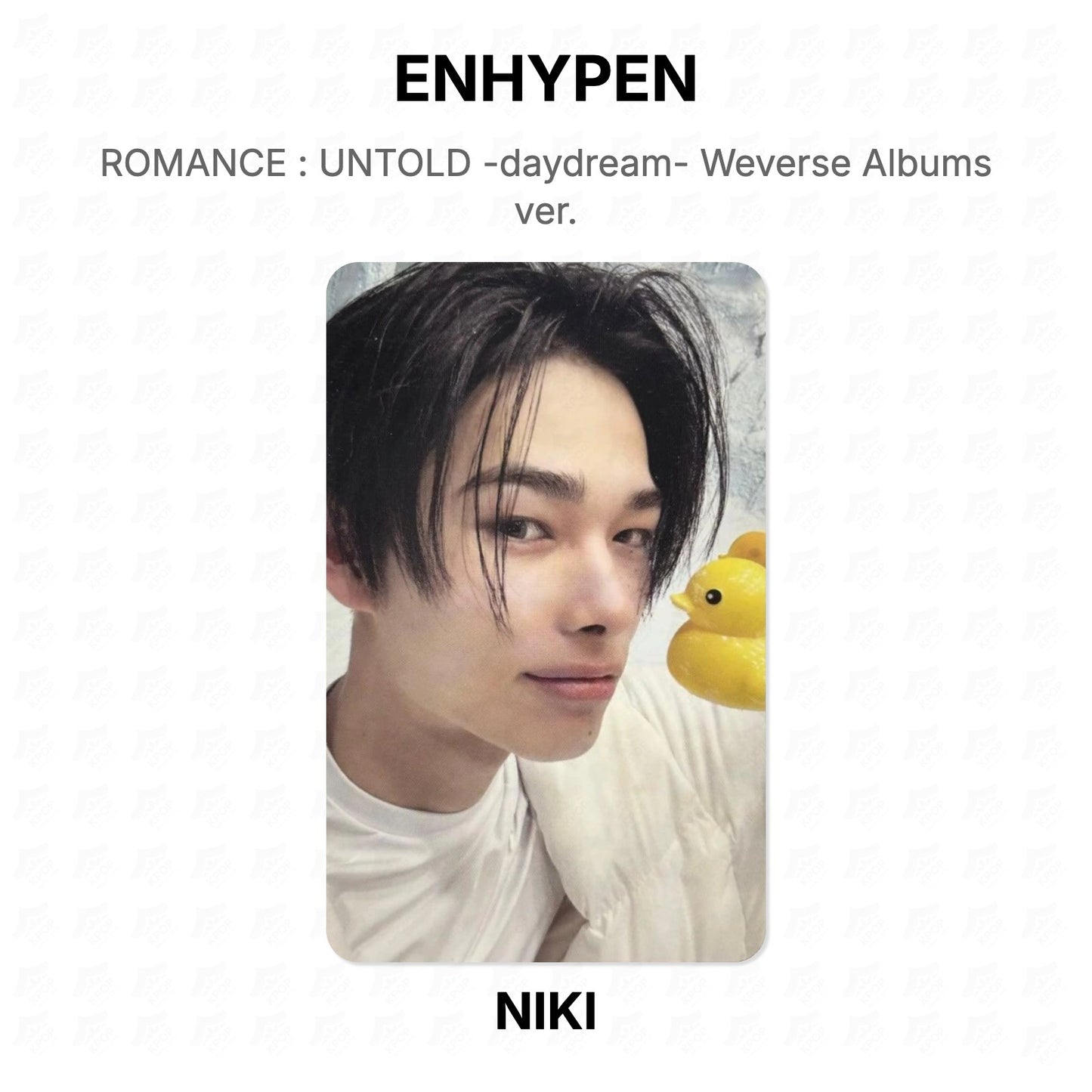 ENHYPEN ROMANCE : UNTOLD -daydream- Weverse Albums ver. Official Photocard
