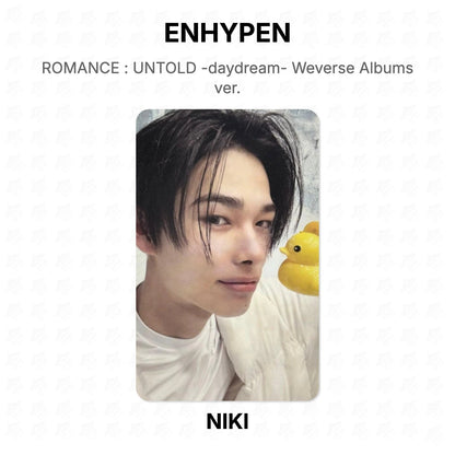 ENHYPEN ROMANCE : UNTOLD -daydream- Weverse Albums ver. Official Photocard