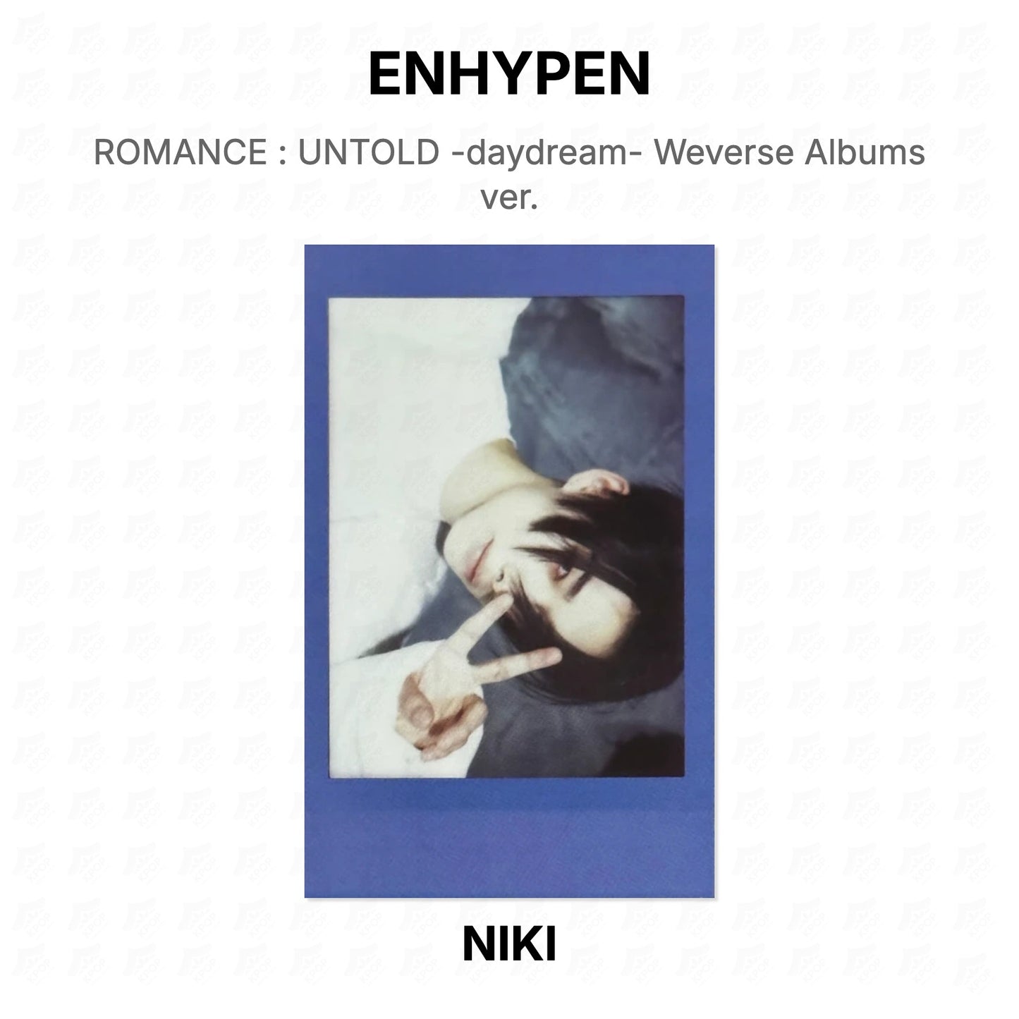 ENHYPEN ROMANCE : UNTOLD -daydream- Weverse Albums ver. Official Photocard