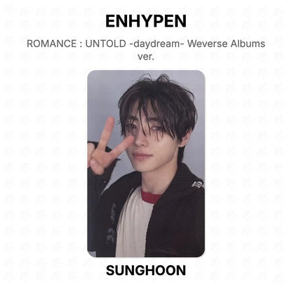 ENHYPEN ROMANCE : UNTOLD -daydream- Weverse Albums ver. Official Photocard