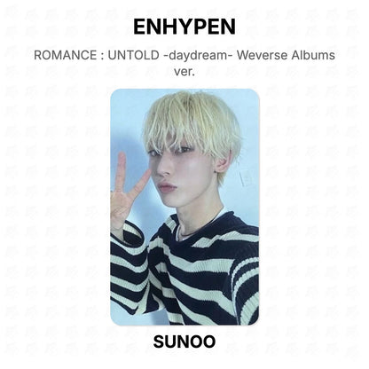 ENHYPEN ROMANCE : UNTOLD -daydream- Weverse Albums ver. Official Photocard