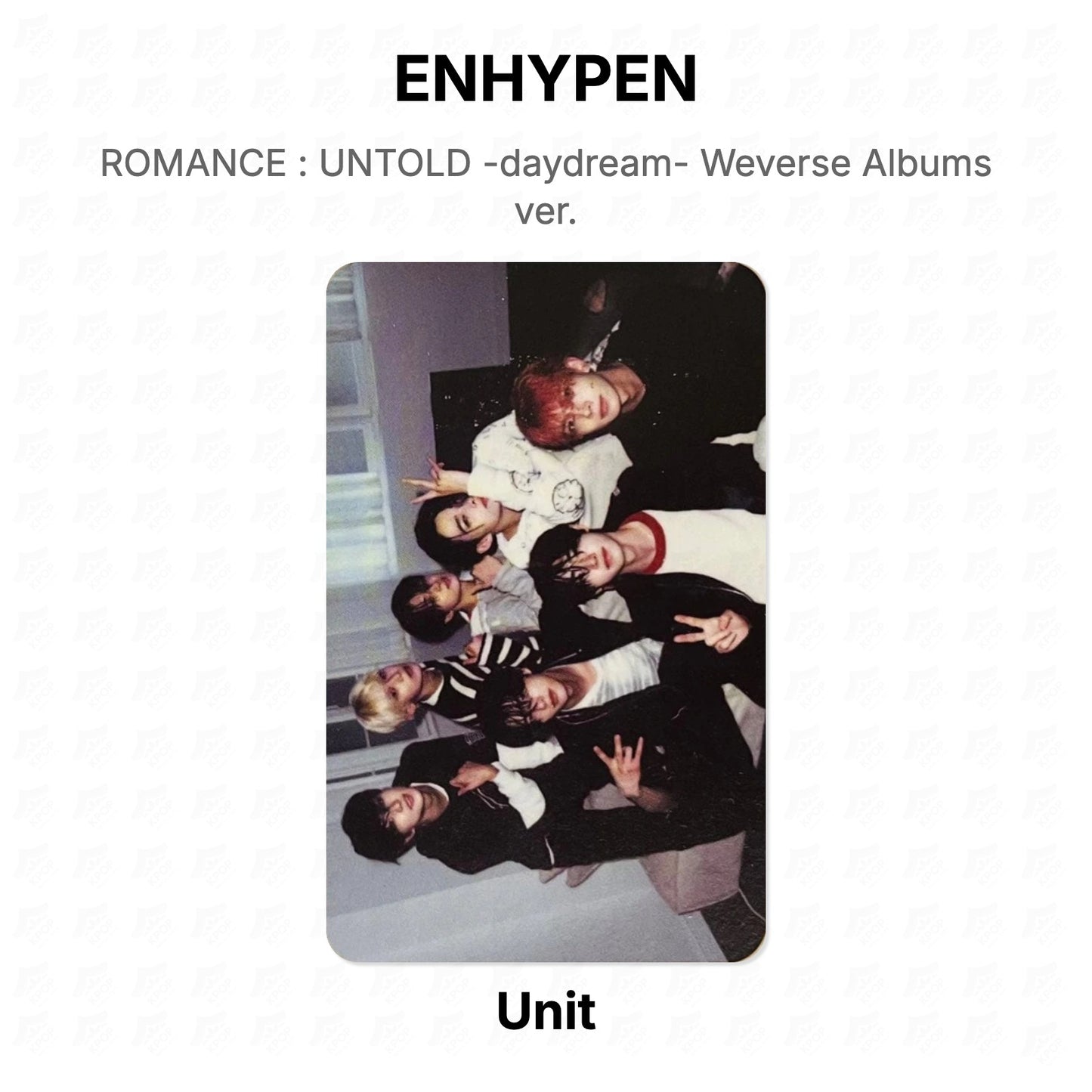 ENHYPEN ROMANCE : UNTOLD -daydream- Weverse Albums ver. Official Photocard