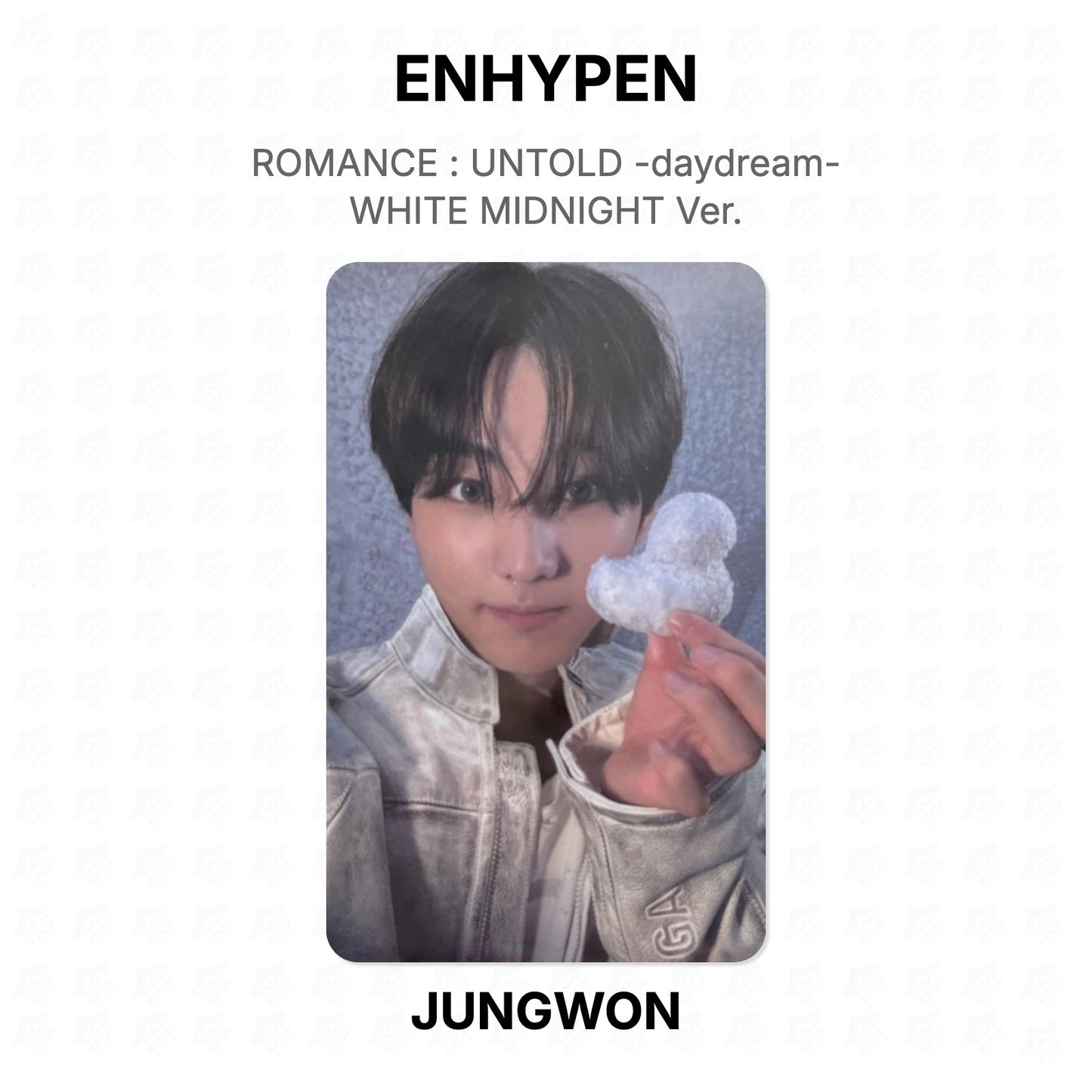 ENHYPEN ROMANCE : UNTOLD -daydream- WHITE MIDNIGHT Ver. Official Photocard