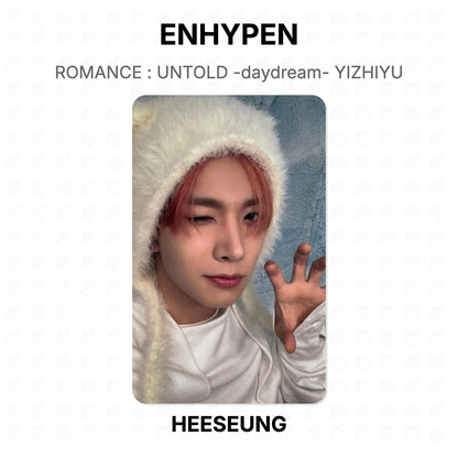 ENHYPEN ROMANCE : UNTOLD -daydream- YIZHIYU Official Photocard