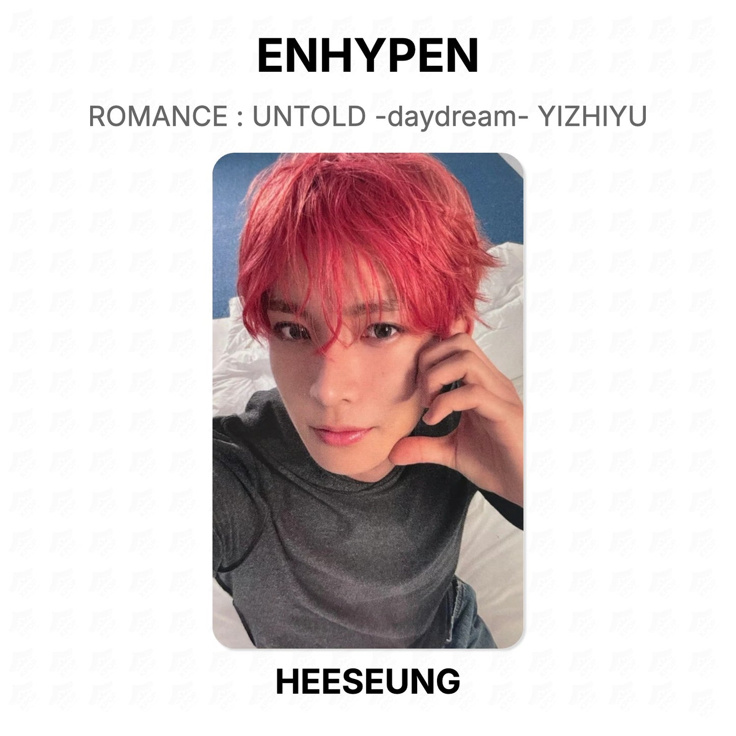 ENHYPEN ROMANCE : UNTOLD -daydream- YIZHIYU Official Photocard