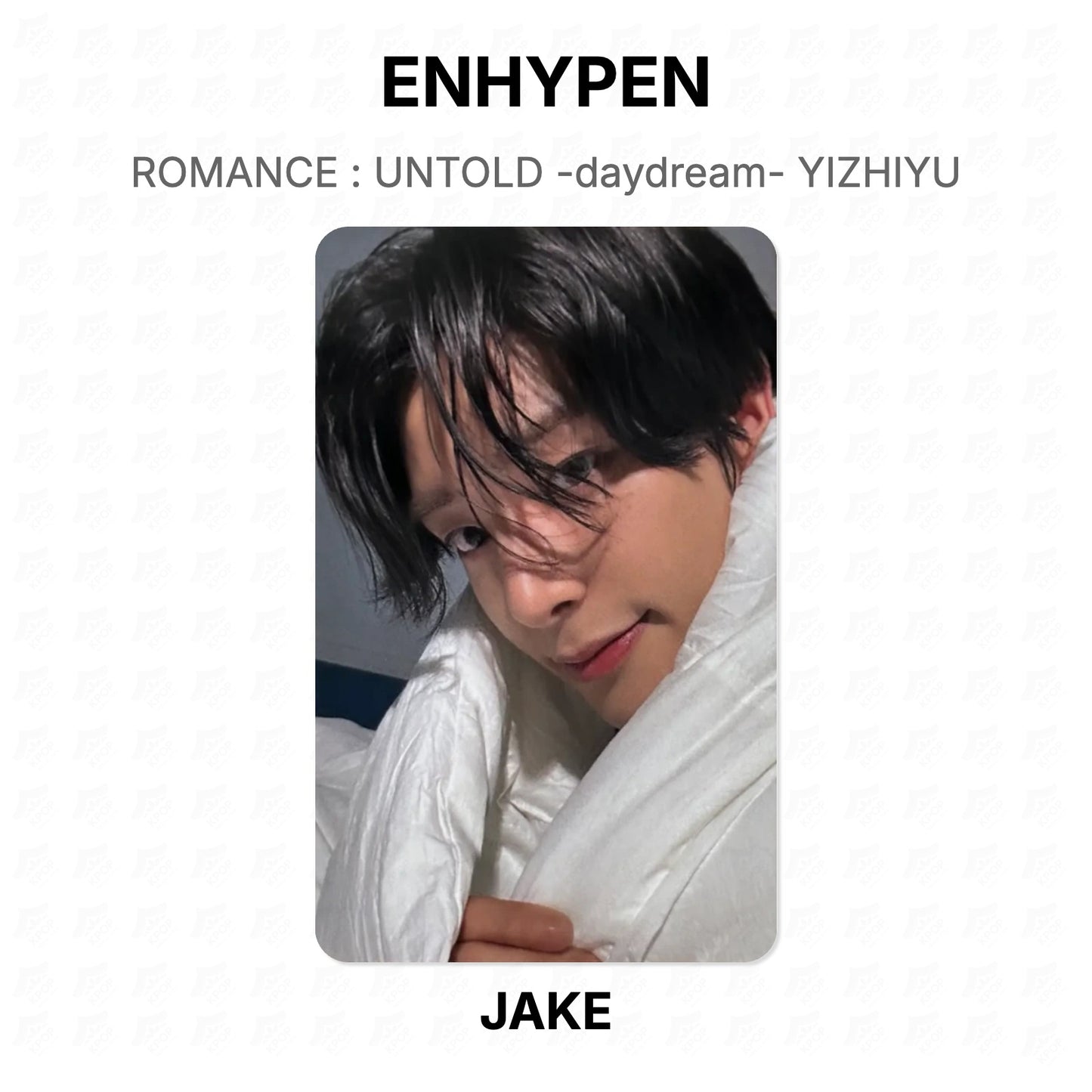 ENHYPEN ROMANCE : UNTOLD -daydream- YIZHIYU Official Photocard