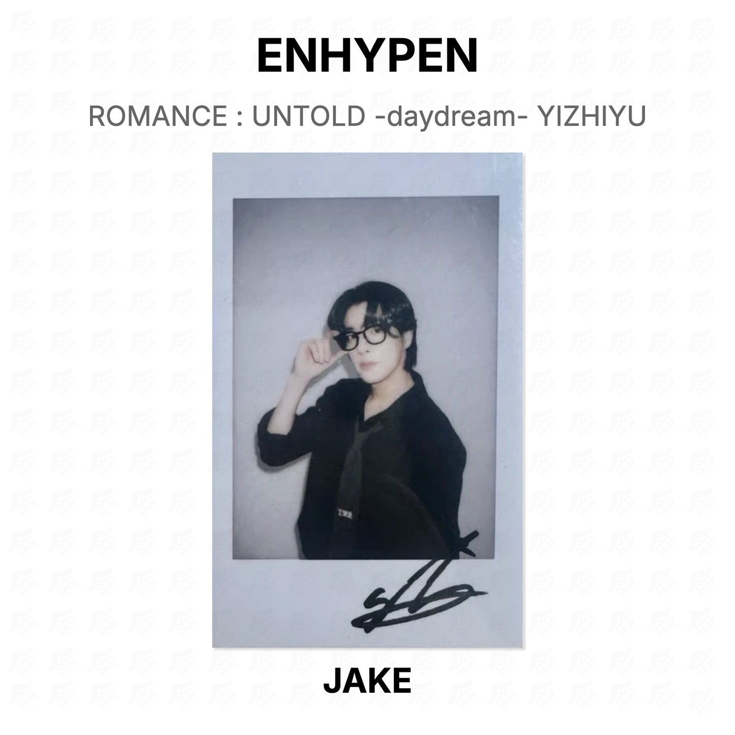 ENHYPEN ROMANCE : UNTOLD -daydream- YIZHIYU Official Photocard