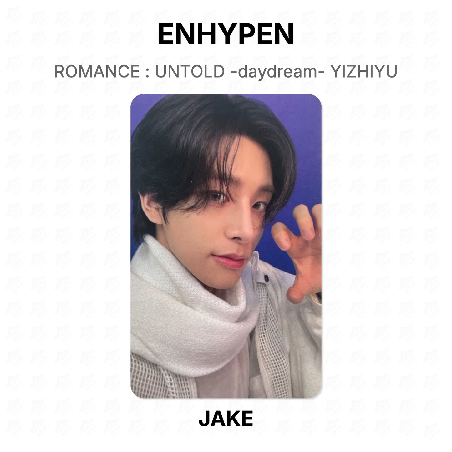 ENHYPEN ROMANCE : UNTOLD -daydream- YIZHIYU Official Photocard