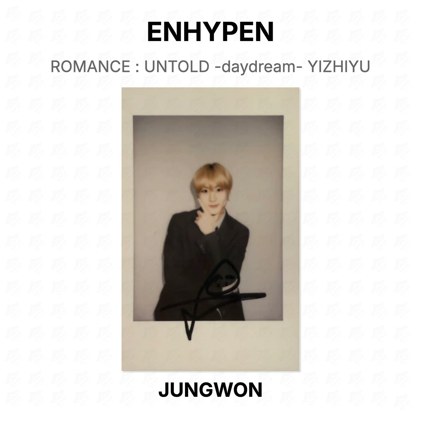 ENHYPEN ROMANCE : UNTOLD -daydream- YIZHIYU Official Photocard