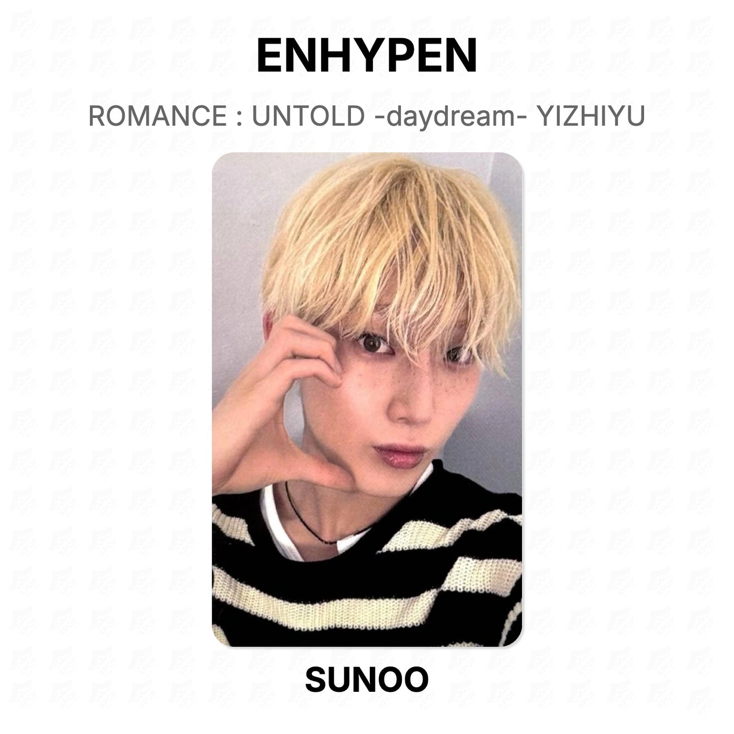 ENHYPEN ROMANCE : UNTOLD -daydream- YIZHIYU Official Photocard