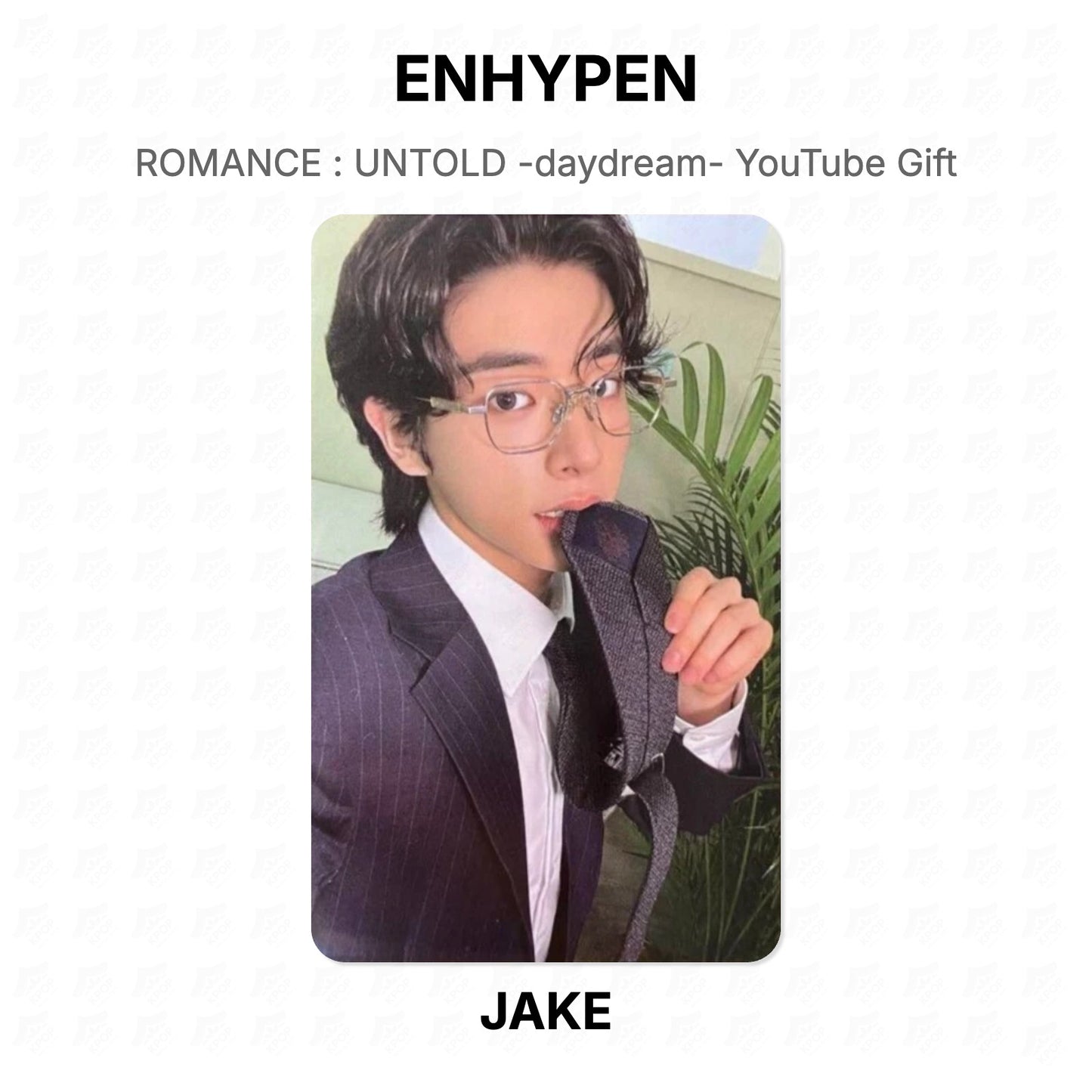 ENHYPEN ROMANCE : UNTOLD -daydream- YouTube Gift Official Photocard