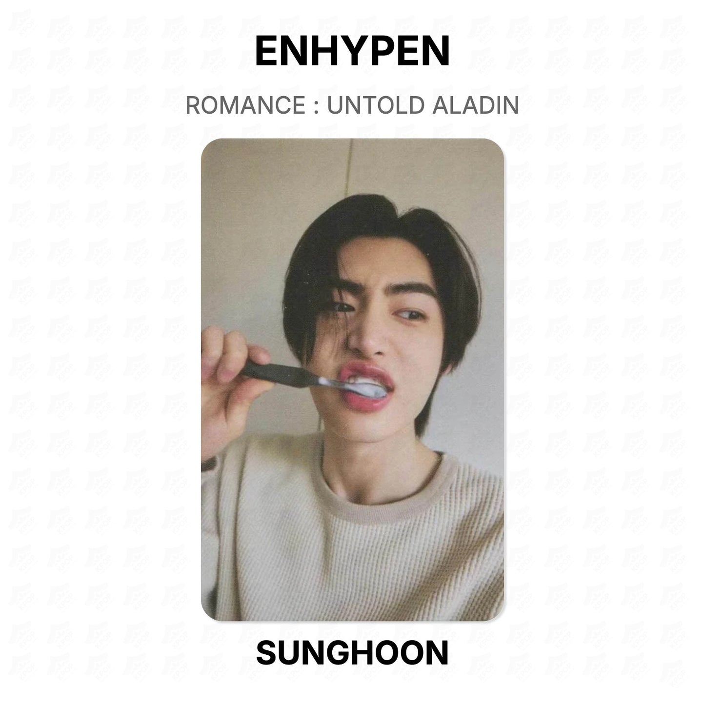 ENHYPEN ROMANCE : UNTOLD ALADIN Official Photocard