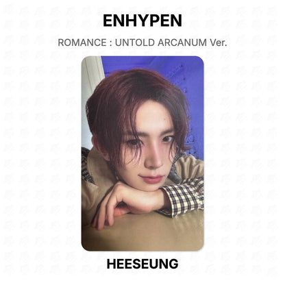 ENHYPEN ROMANCE : UNTOLD ARCANUM Ver. Official Photocard