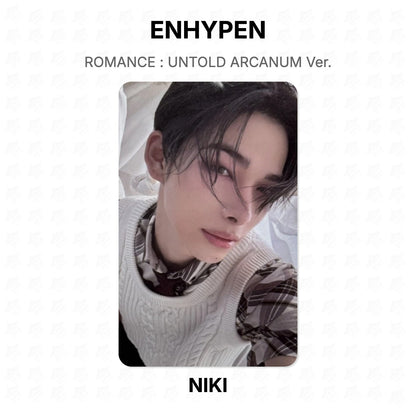 ENHYPEN ROMANCE : UNTOLD ARCANUM Ver. Official Photocard